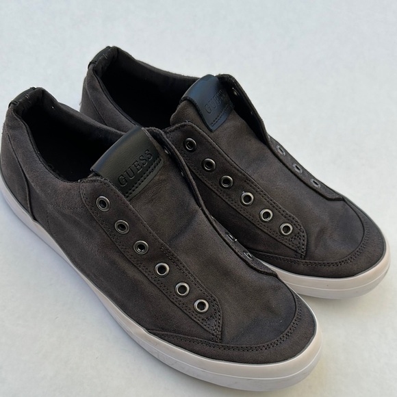 Men's Casual Gray Sneakers - Picture 1 of 7